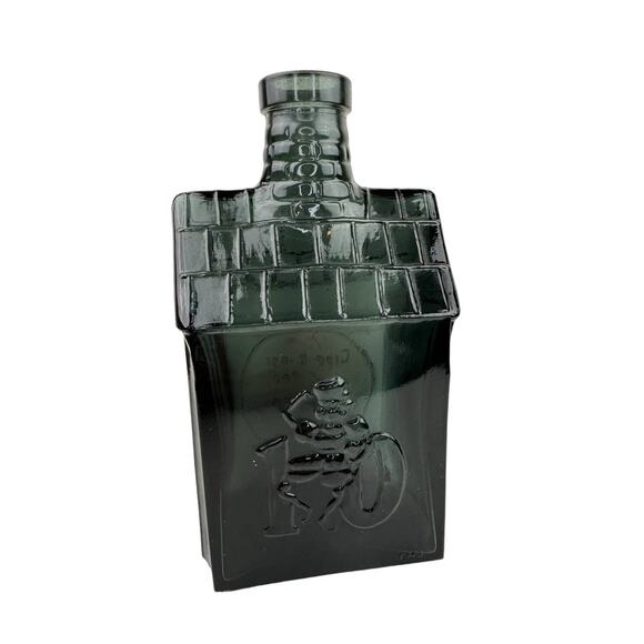 VINTAGE Wheaton Glass 1979 Greetings of the Season Black Promo Bottle - Picture 1 of 6